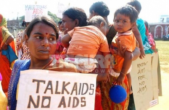 Health Minister claims high on World AIDS Day : Tripura hospitals lack basic facilities, suffer from unhealthy environment, HIV awareness at  zero level in rural Tripura 